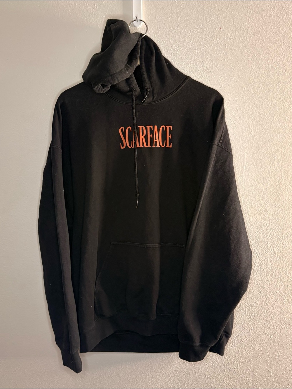 Scarface Black Hoodie - Classic Logo Pullover
